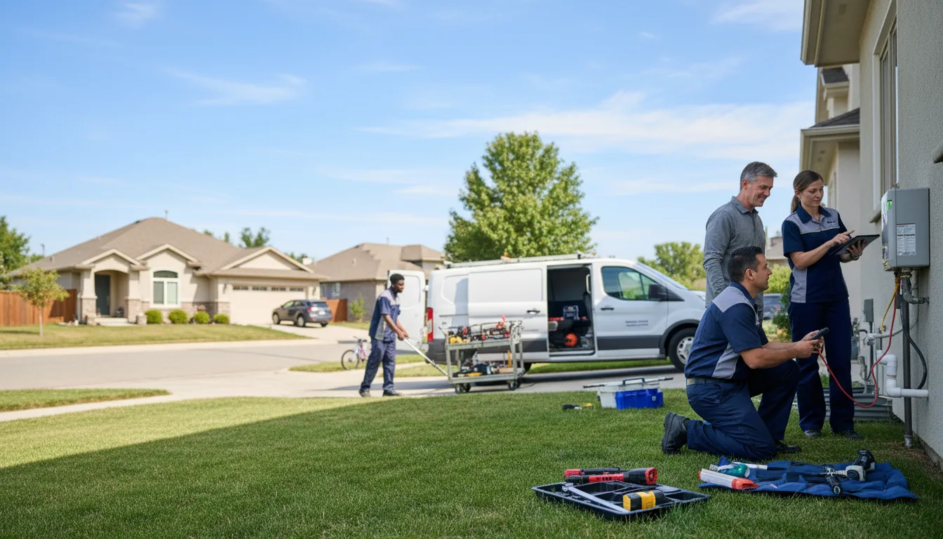 Tankless water heater service in Pittsburgh, PA